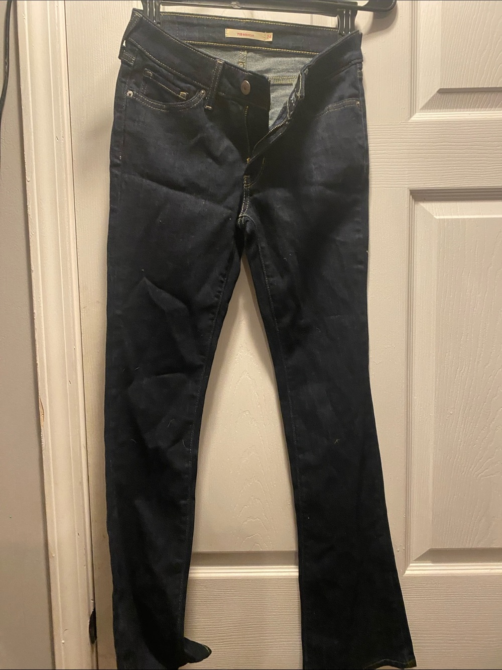 Levi's Dark Blue Flare Jeans